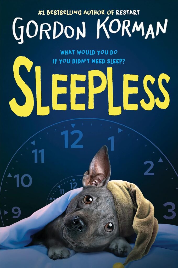 What’s surprising about Sleepless is how utterly readable it is. Elementary-aged readers won’t think twice about the chapters because the vocabulary is 100% in their wheelhouse.