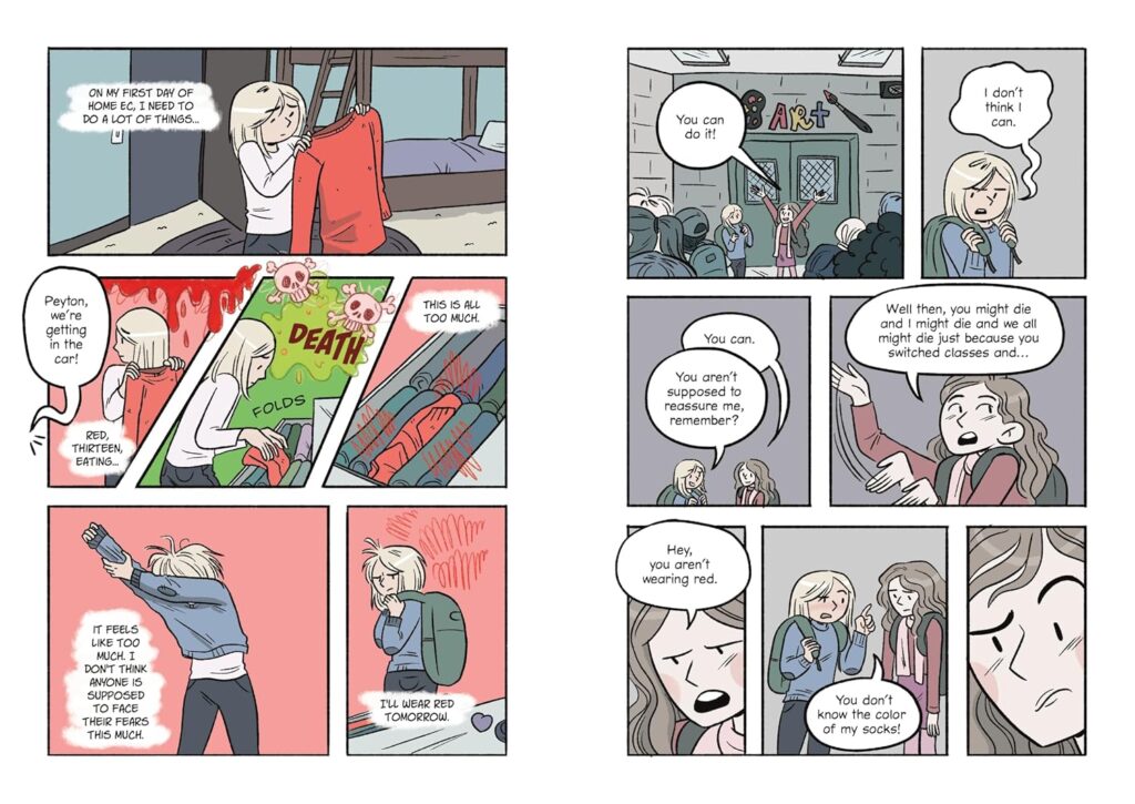 Exposures, a graphic novel about a teen with OCD and her life is on par with Maus and El Deafo on the medium’s ability to deftly handle realistic issues.
