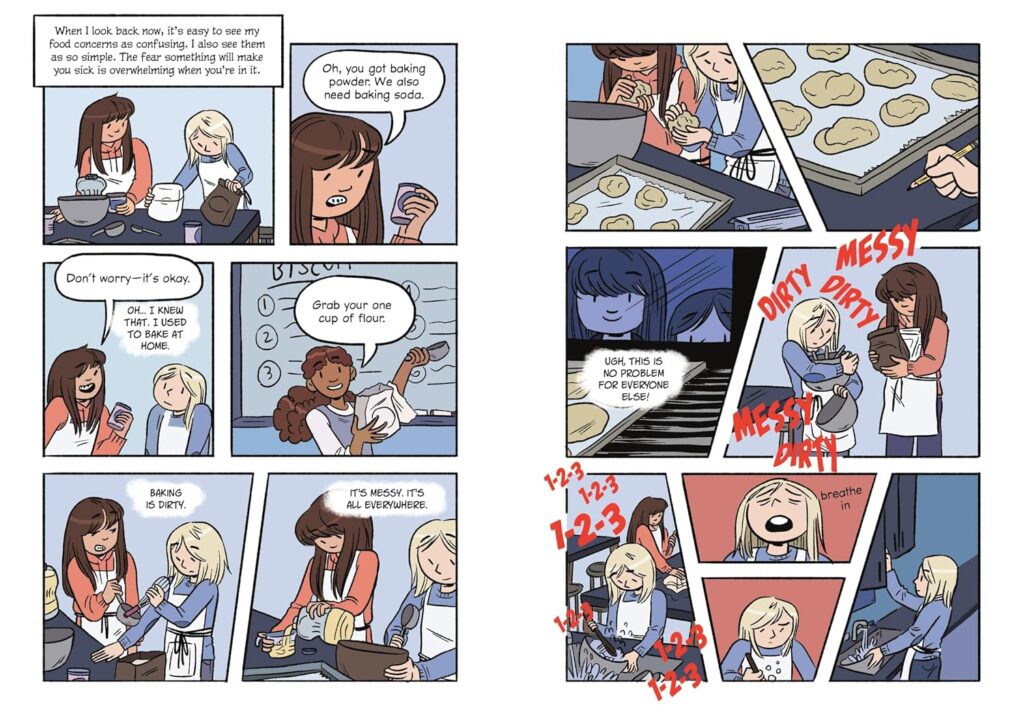 Exposures, a graphic novel about a teen with OCD and her life is on par with Maus and El Deafo on the medium’s ability to deftly handle realistic issues.