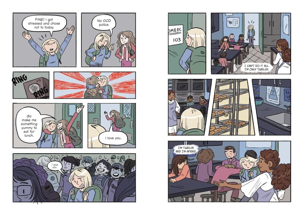 Exposures, a graphic novel about a teen with OCD and her life is on par with Maus and El Deafo on the medium’s ability to deftly handle realistic issues.