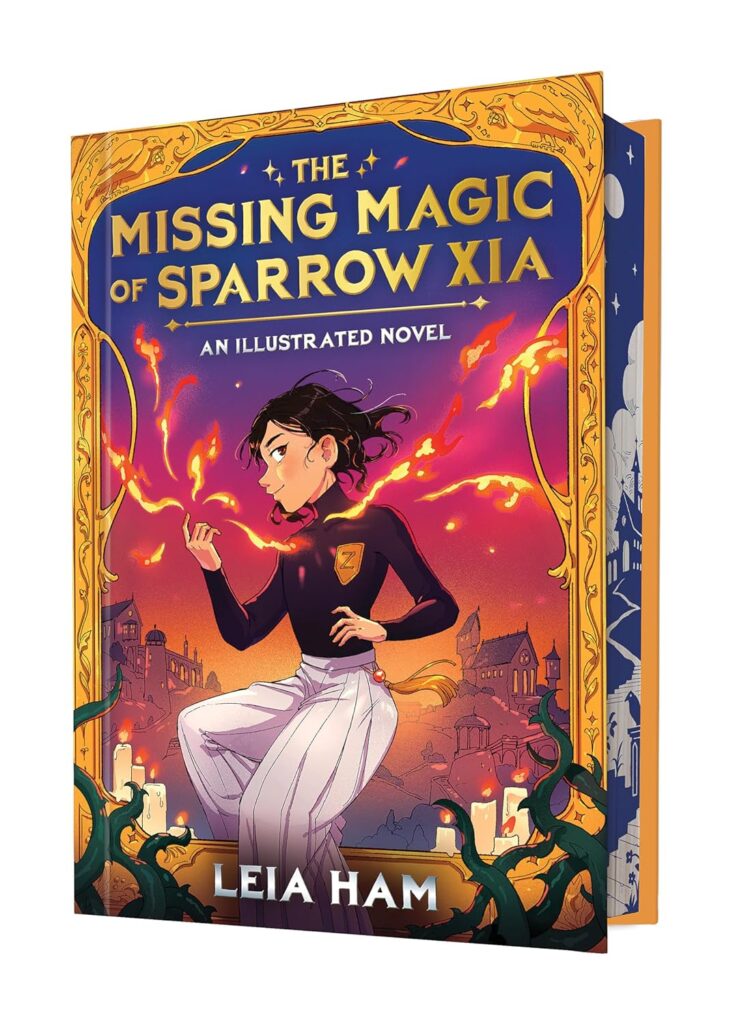 The Missing Magic of Sparrow Xia is an illustrated novel that speaks to the mglit, upper-elementary faithful, despite its desire to cast a wide, reluctant reader net.