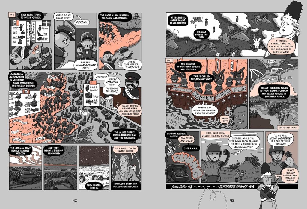 Nathan Hale’s Hazardous Tales: The Web of War is a non-fiction graphic novel that’s as good as the medium gets.