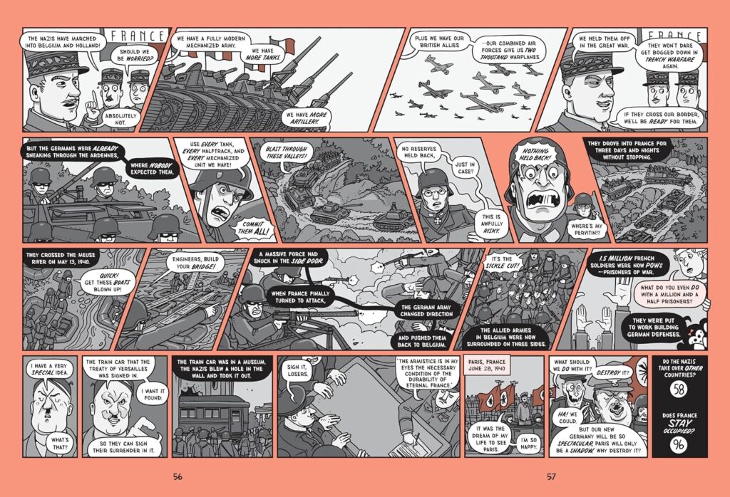 Nathan Hale’s Hazardous Tales: The Web of War is a non-fiction graphic novel that’s as good as the medium gets.
